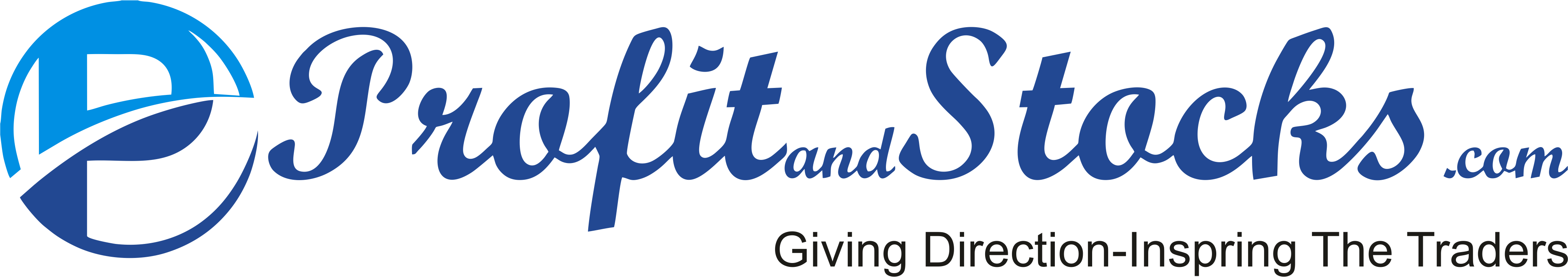 Profit and stock logo
